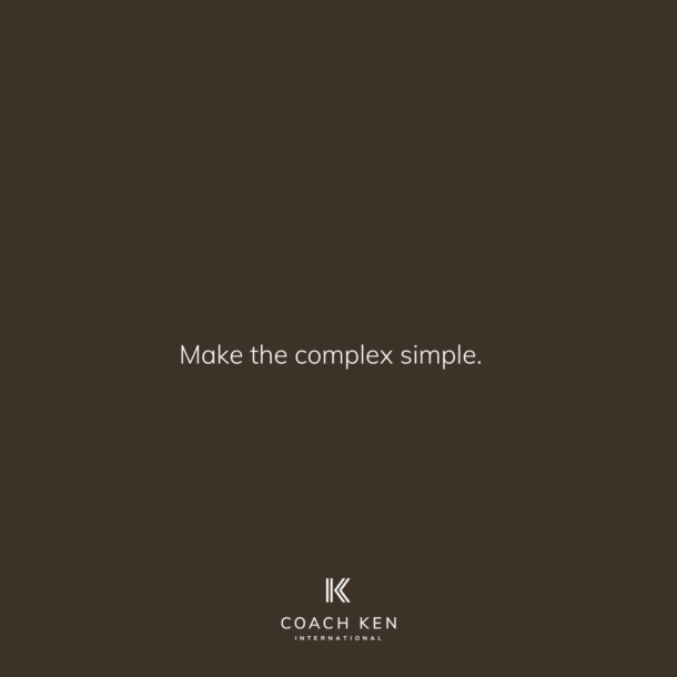 make the complex simple