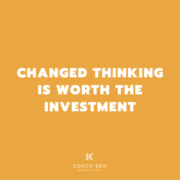 Changed thinking-coach-ken