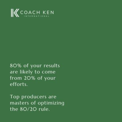 Optimize the 80/20 Rule