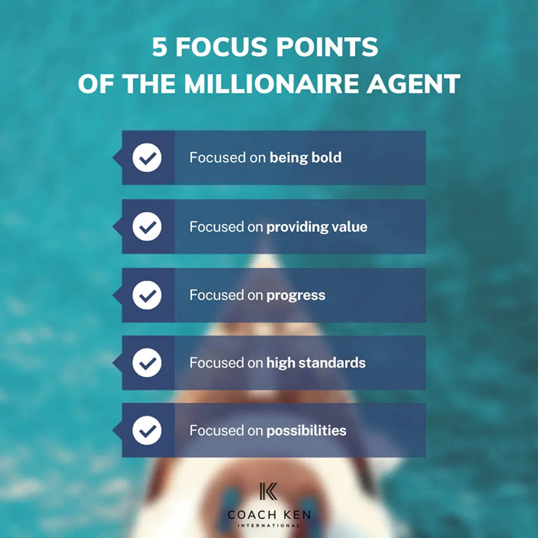 5 focus millionaire agent