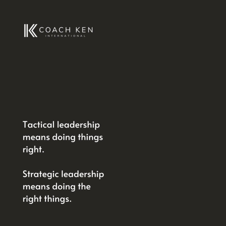 Balancing Tactical and Strategic Leadership