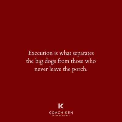 Execution Creates Opportunity