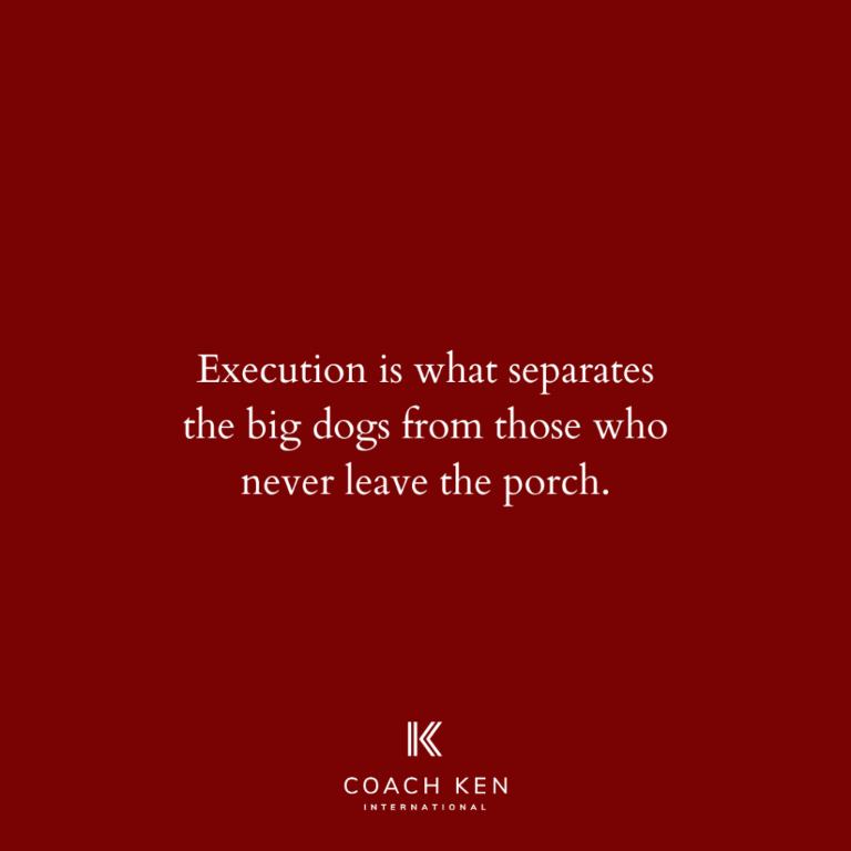 Execution Creates Opportunity