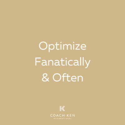 Optimize Fanatically