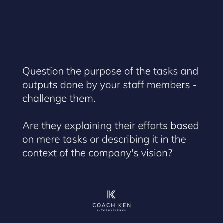 Question the Purpose of Tasks