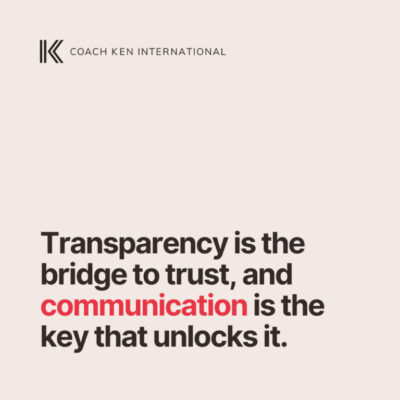 Transparency is the Bridge to Trust