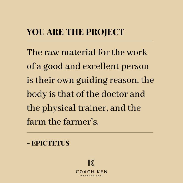 You are the Project