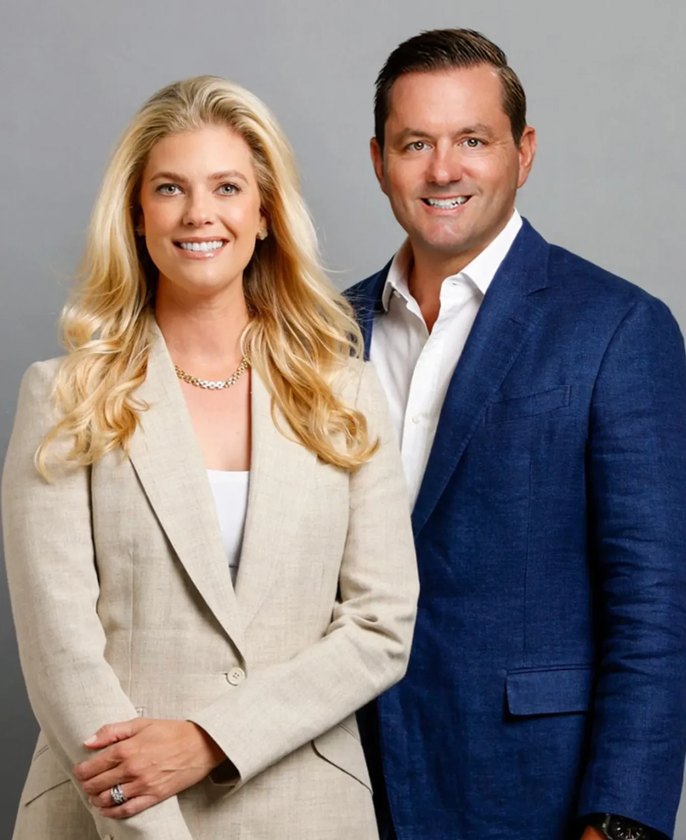 Frances and Todd Peter, recognized as number one in Palm Beach real estate.